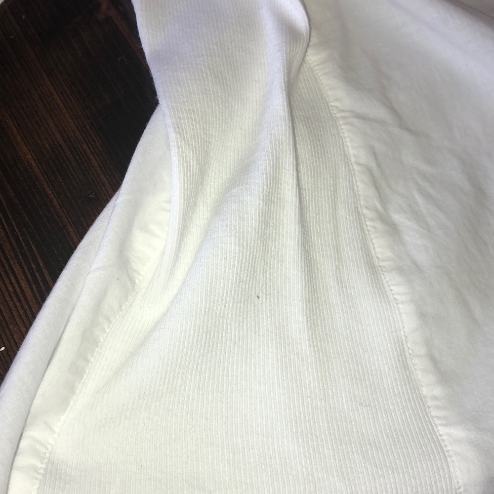 CAbi Med white button down 3/4 sleeve 100% cotton - Picture 4 of 7